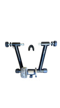Sportneer Magnetic Bike Trainer Stand with Front Wheel Riser Block Black Good Condition