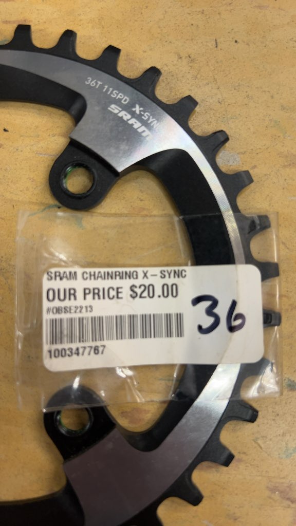 SRAM Chainring X-Sync 11-Speed 36T
