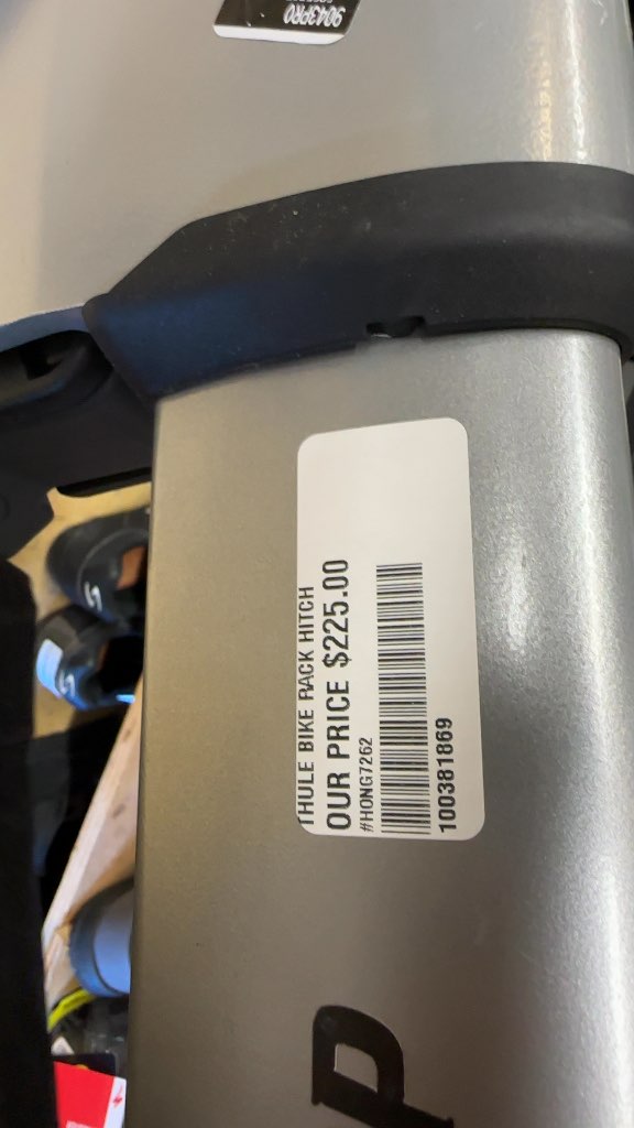 Thule Helium Pro 3-Bike Hitch Rack Used