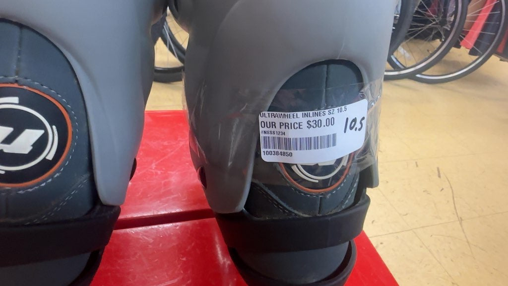 Ultra Wheel Hybrid Inline Skates Size 10.5 in great shape