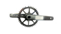 Unbranded 1x Bicycle Crankset and Bottom Bracket - Used - Black