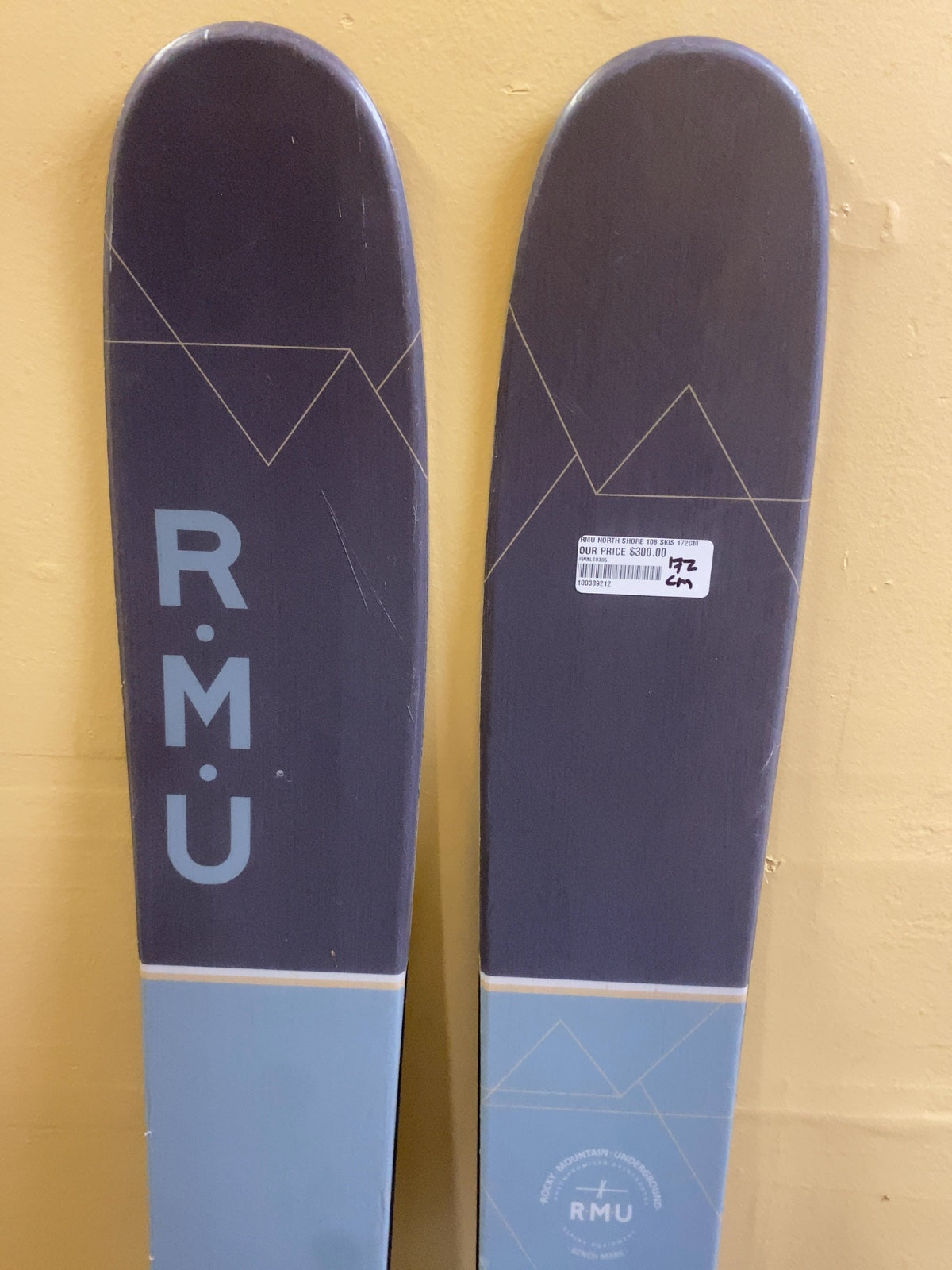 RMU North Shore 108 Skis 172cm with Marker Duke Bindings
