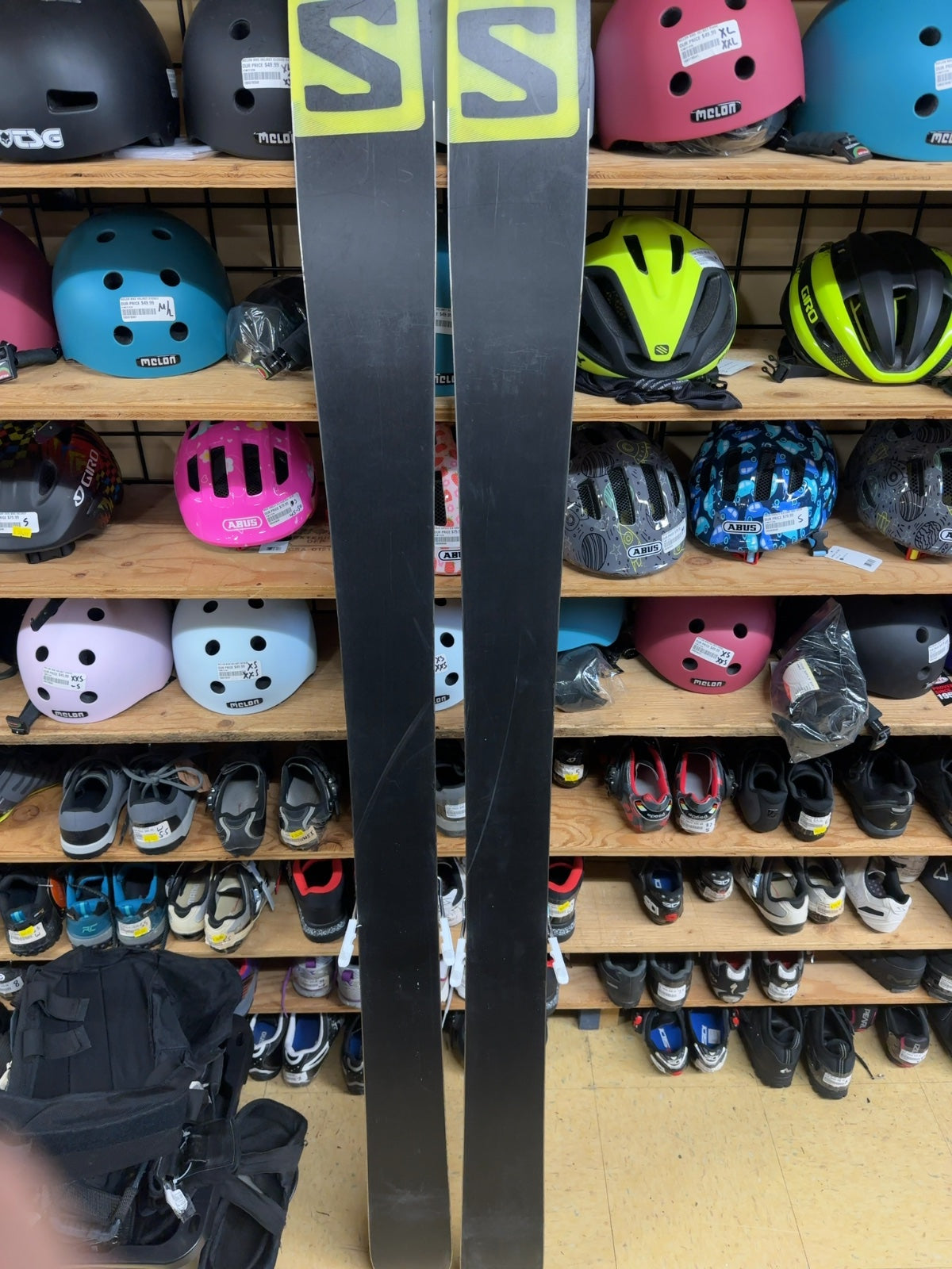 Salomon Q-105 Skis 181 cm with Salomon Guardian 16 Bindings