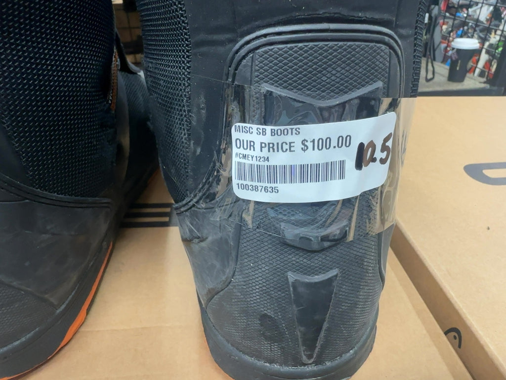 Head Six00 BOA Snowboard Boots Size 10.5