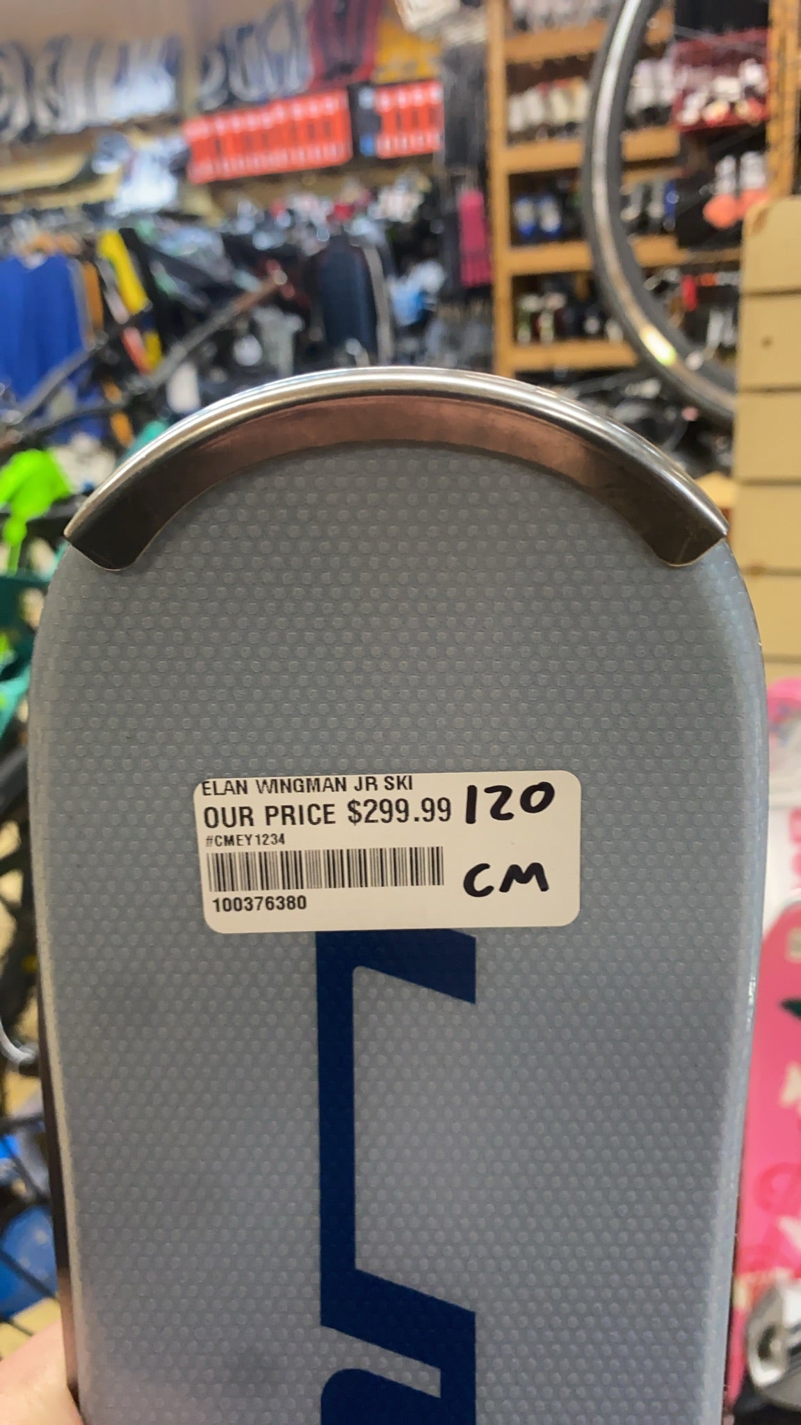 Elan Wingman Jr Skis with Bindings 120 cm