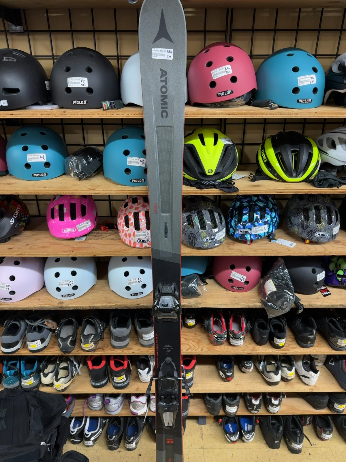 Atomic Vantage 90 TI Skis with Marker Bindings - 184 cm