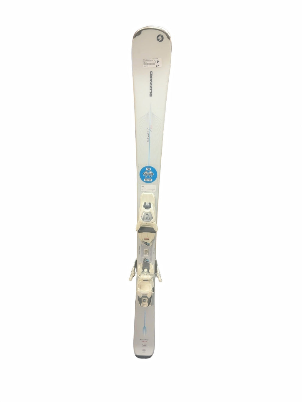 Blizzard Elevate 7.7 Women's Skis with Marker Bindings - 139 cm-freshly waxed and tuned