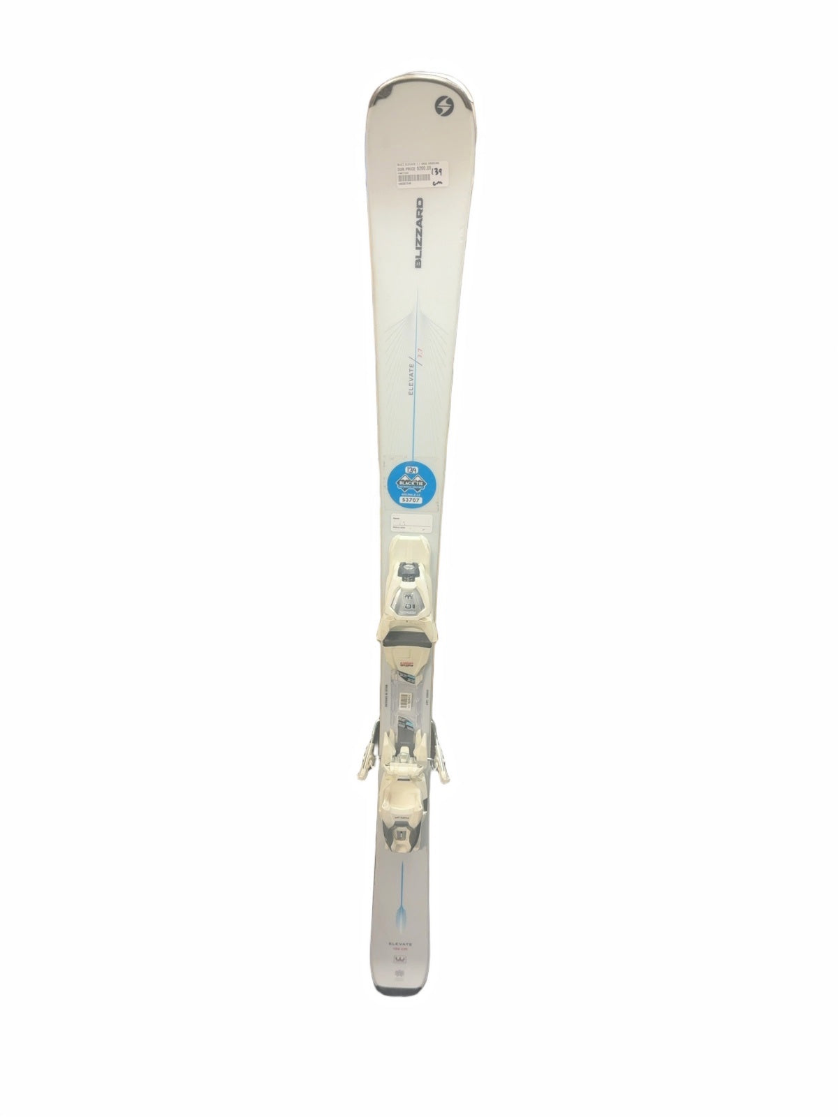 Blizzard Elevate 7.7 Women's Skis with Marker Bindings - 139 cm-freshly waxed and tuned