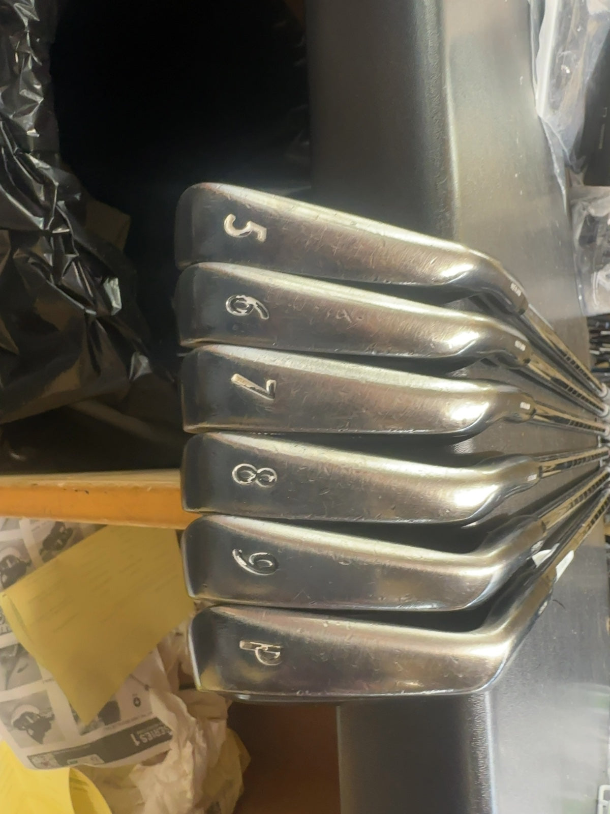 Miura CB-301 Forged Iron Set 5-PW with KBS Tour Steel Shafts