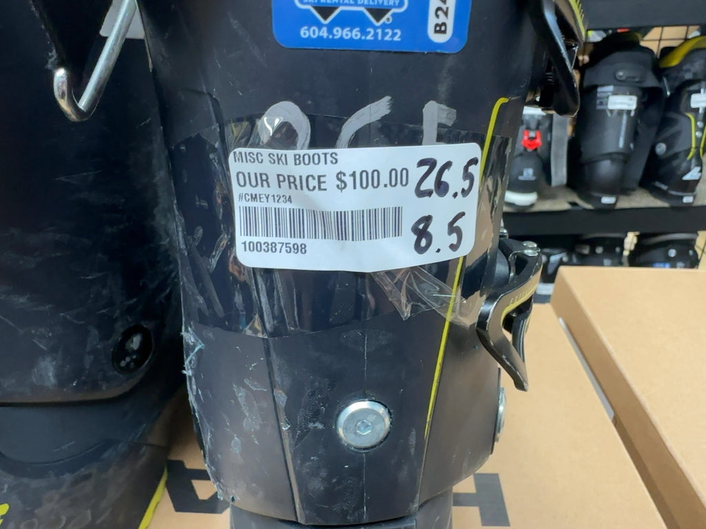 Lange LX 120 Ski Boots - Size 26.5