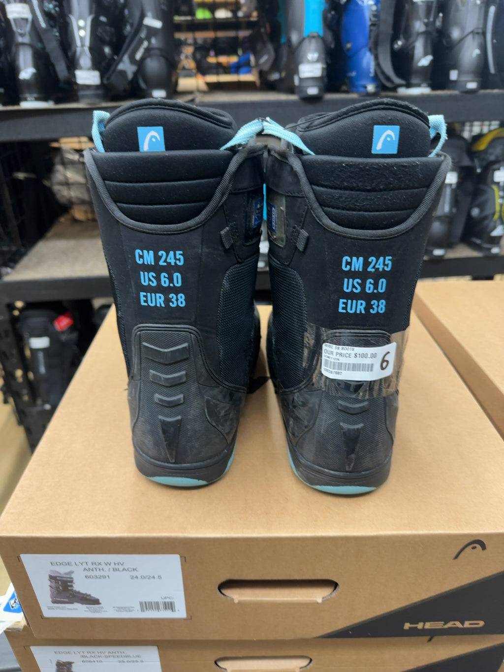 Head Six00 Boa Snowboard Boots - US 6.0