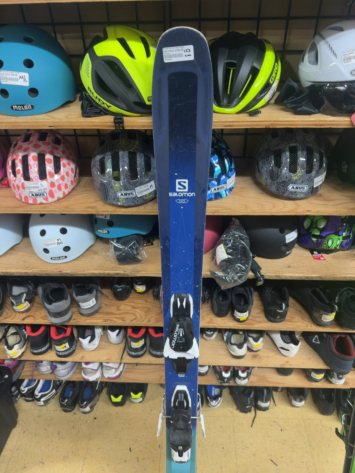 Salomon QST Lux 92 Skis with Bindings 153 cm