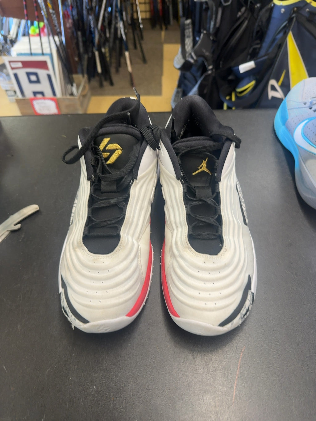 Jordan Luka 3 Basketball Shoes - White / Black / Infrared - Size 11