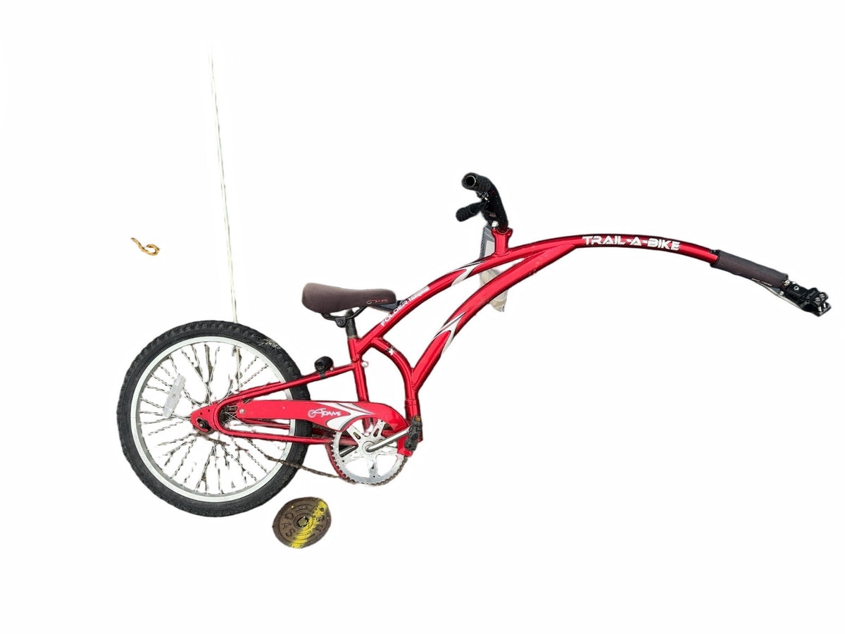 Adams Trail-A-Bike Folder 1 Original Trailer Bike - Red