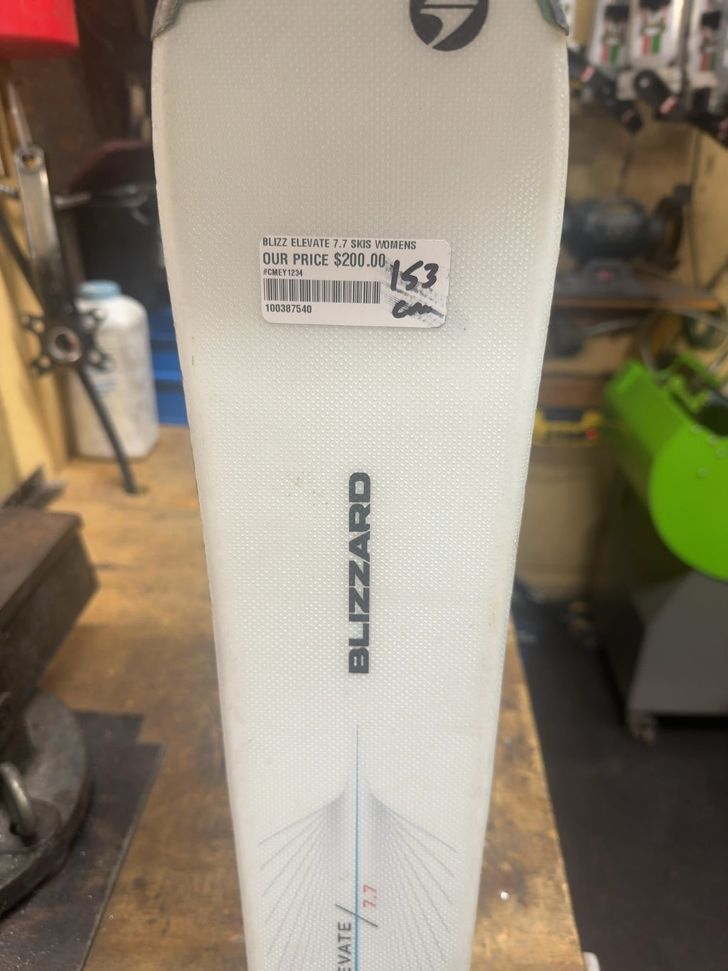 Blizzard Elevate 7.7 Women's Skis with Marker Bindings - 153 cm-freshly waxed and tuned