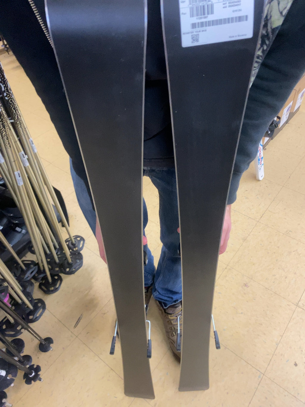Elan Wingman Jr Skis with Bindings 120 cm