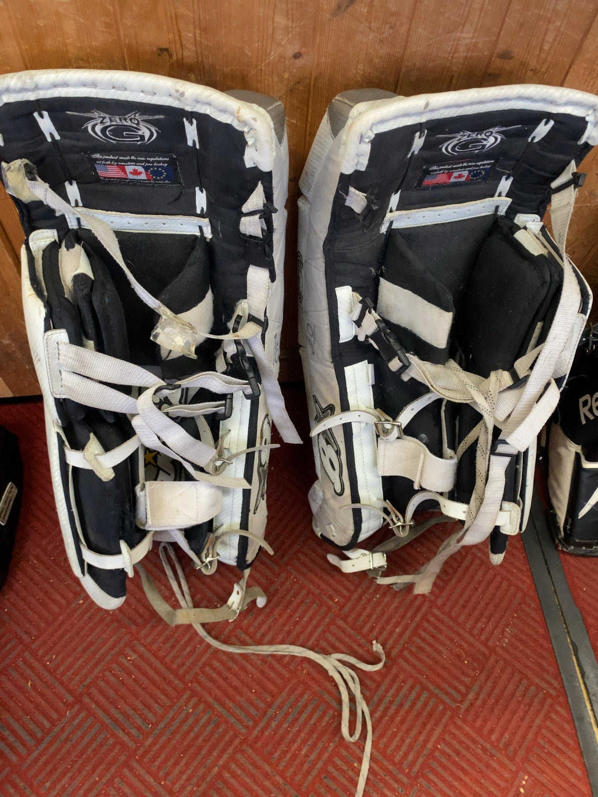 Brian's Zero G Goalie Leg Pads 30+1