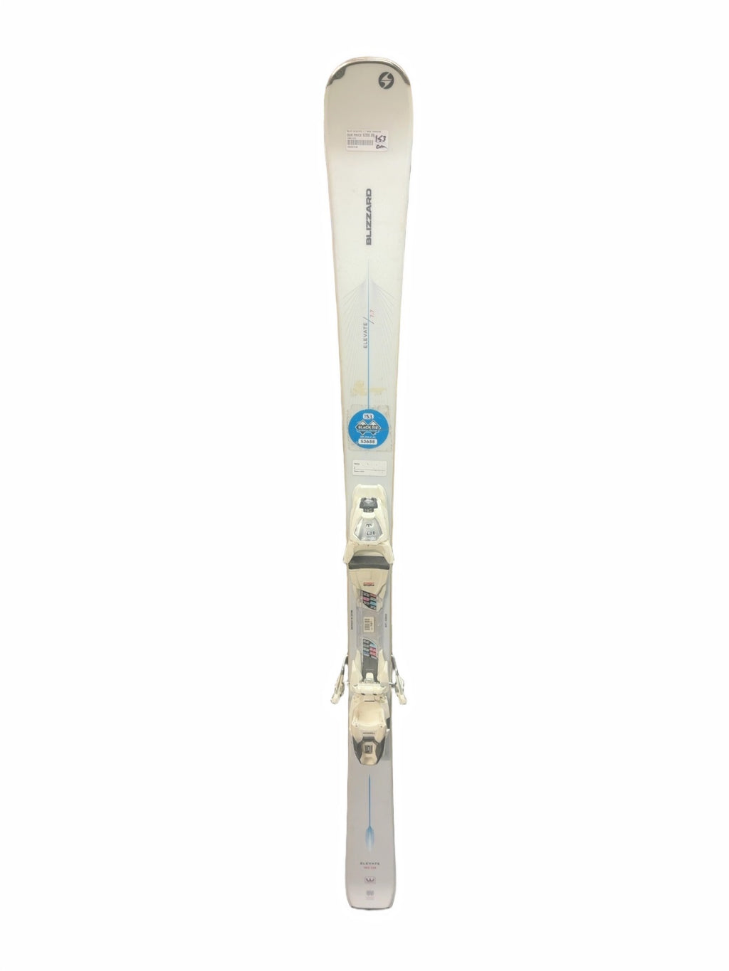 Blizzard Elevate 7.7 Women's Skis with Marker Bindings - 153 cm-freshly waxed and tuned