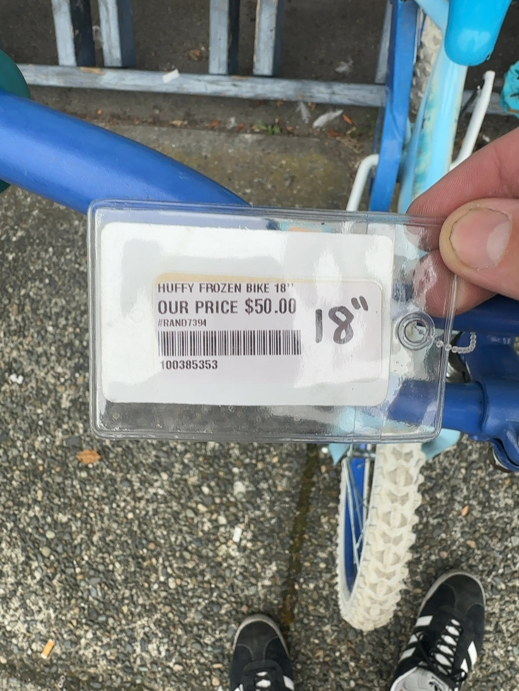 Huffy Disney Frozen 18" Kids' Bike