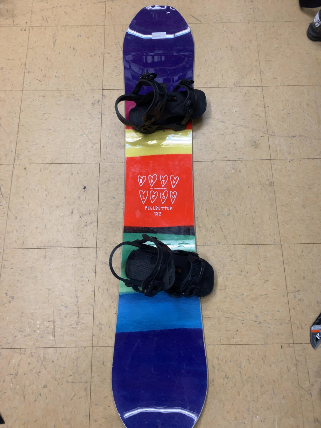 Bataleon Feelbetter Snowboard 152 cm with Bindings