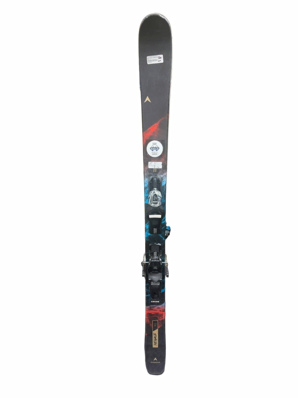 Dynastar Menace 90 Skis with Look Bindings - 160 cm-freshly waxed and tuned