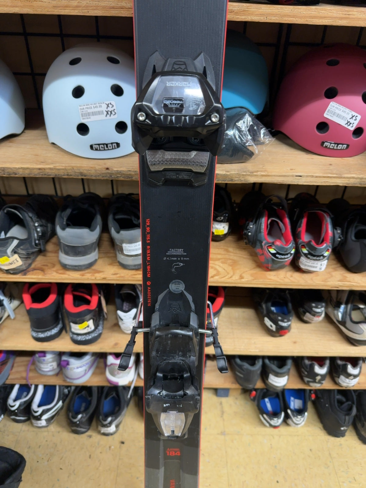 Atomic Vantage 90 TI Skis with Marker Bindings - 184 cm