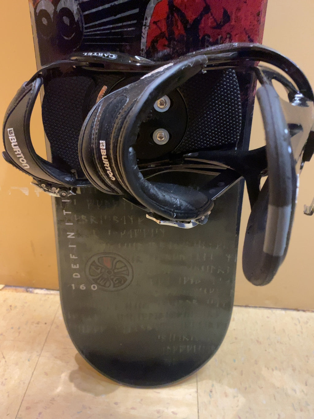 Salomon Definition Snowboard 160 cm with Burton Cartel Bindings