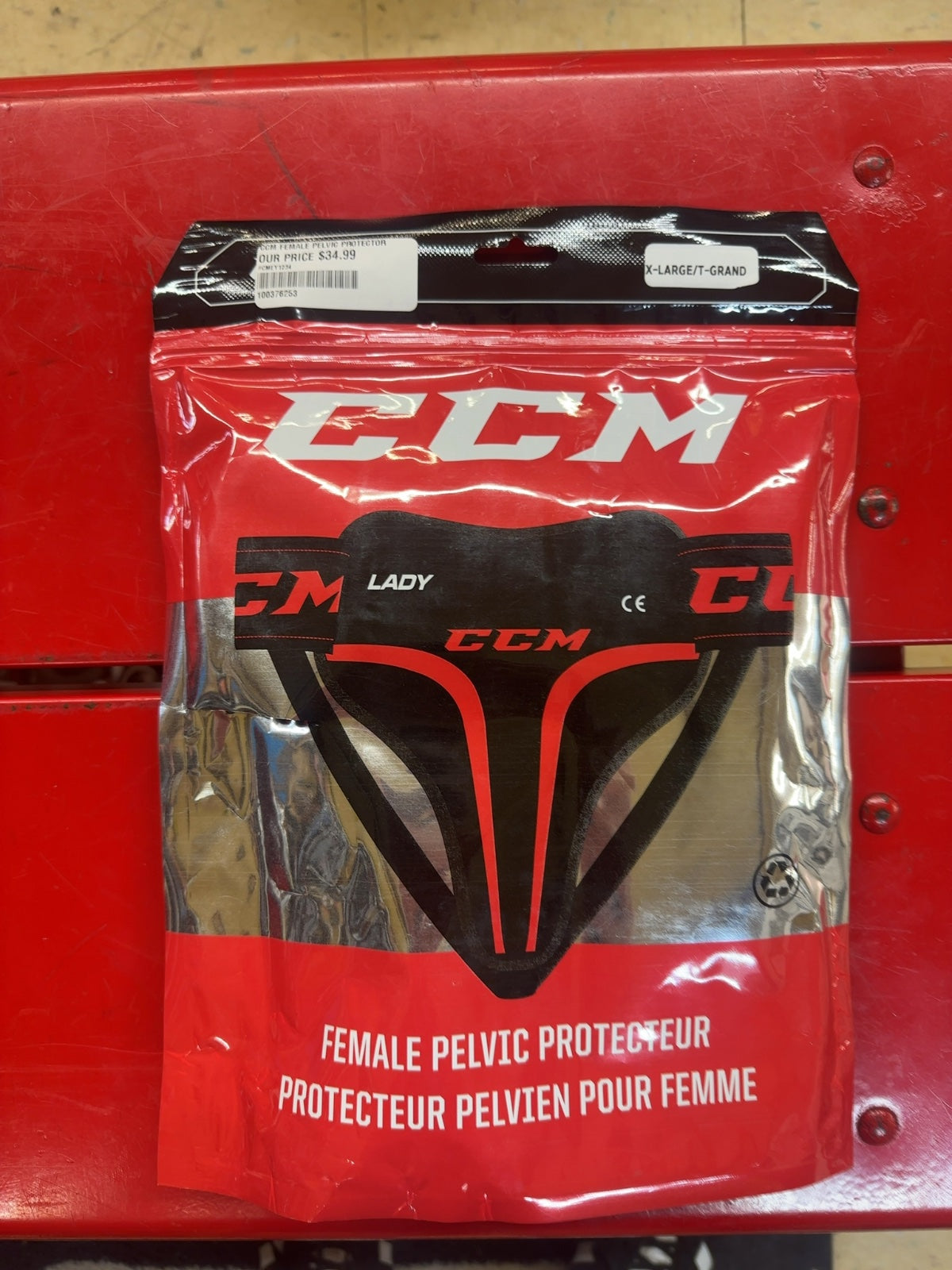 CCM Lady Female Pelvic Protector X-Large