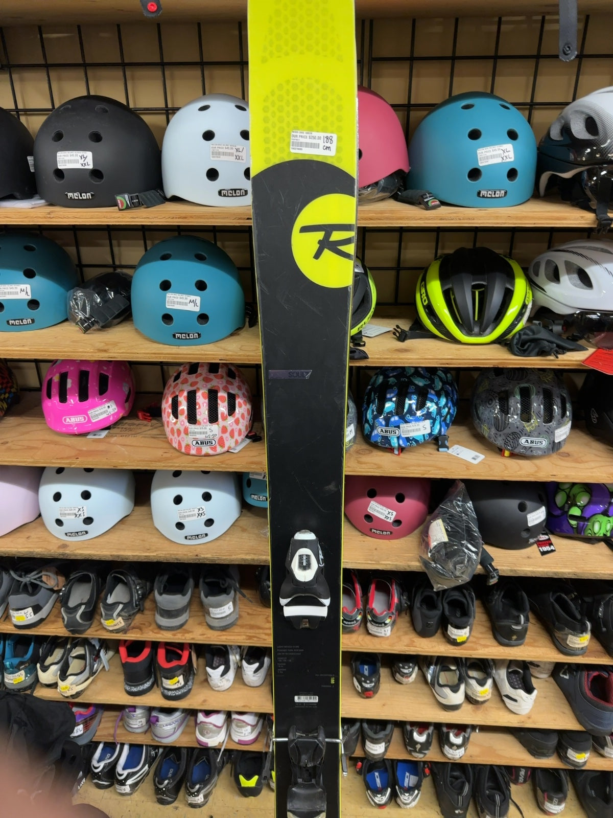 Rossignol Soul 7 Downhill Skis 188 cm With Bindings