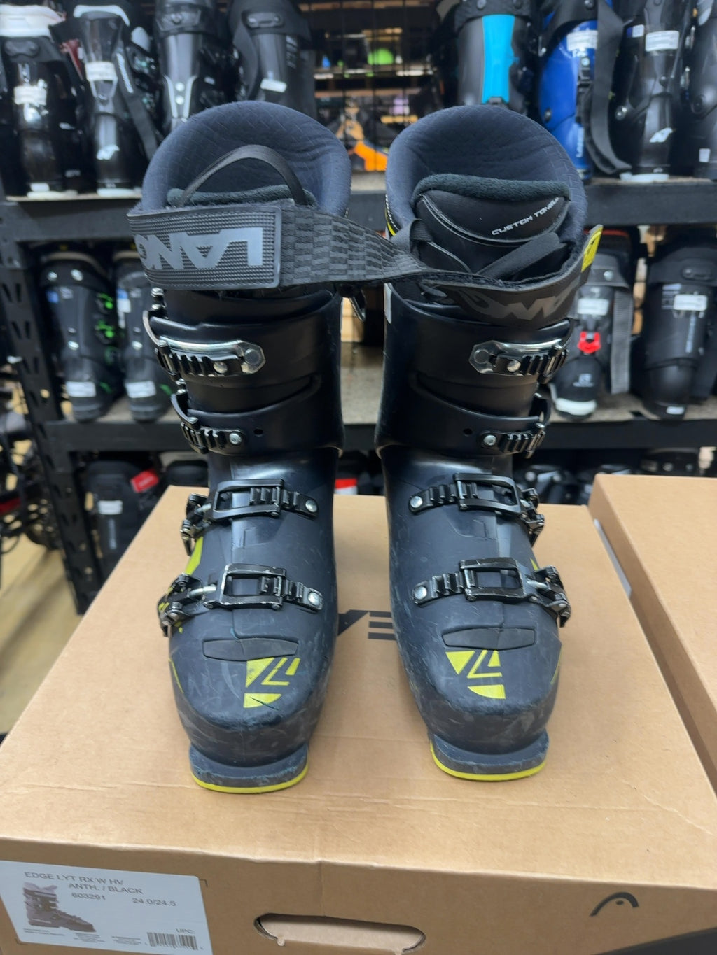 Lange LX 120 Ski Boots - Size 26.5