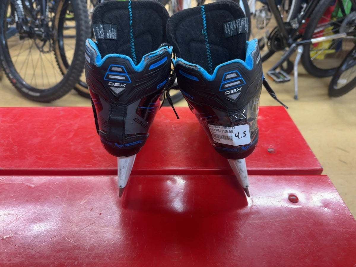Bauer GSX Youth / Junior Goalie Ice Skates Size 4.5