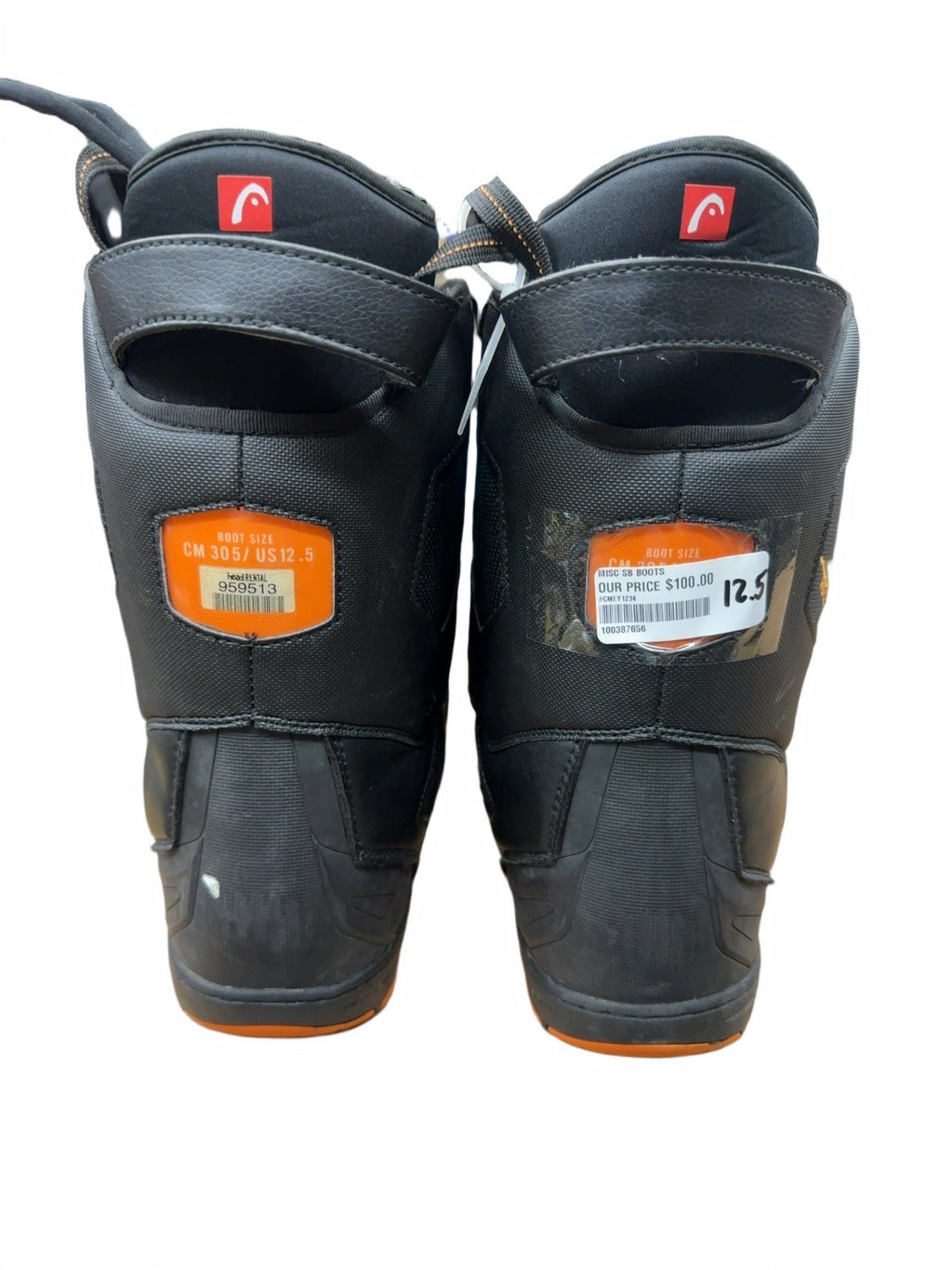 Head Snowboard Boots Size US 12.5