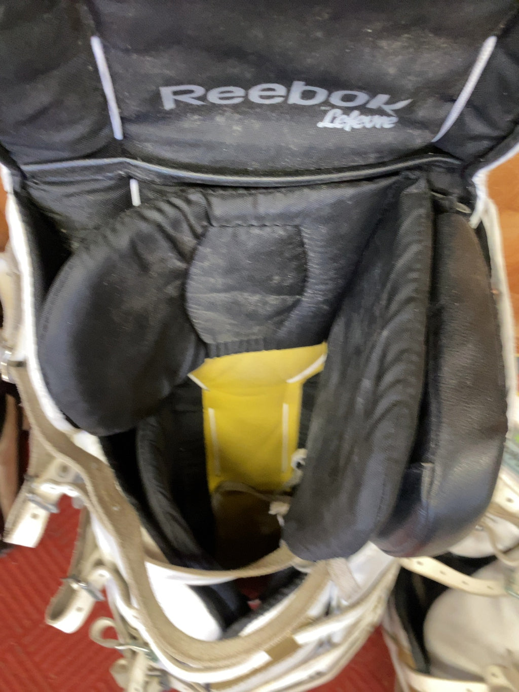 Reebok 9000 SR Lefevre Goalie Leg Pads 34+1