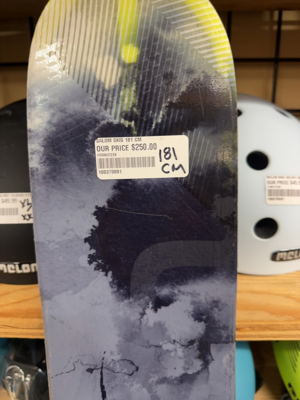 Salomon Q-105 Skis 181 cm with Salomon Guardian 16 Bindings