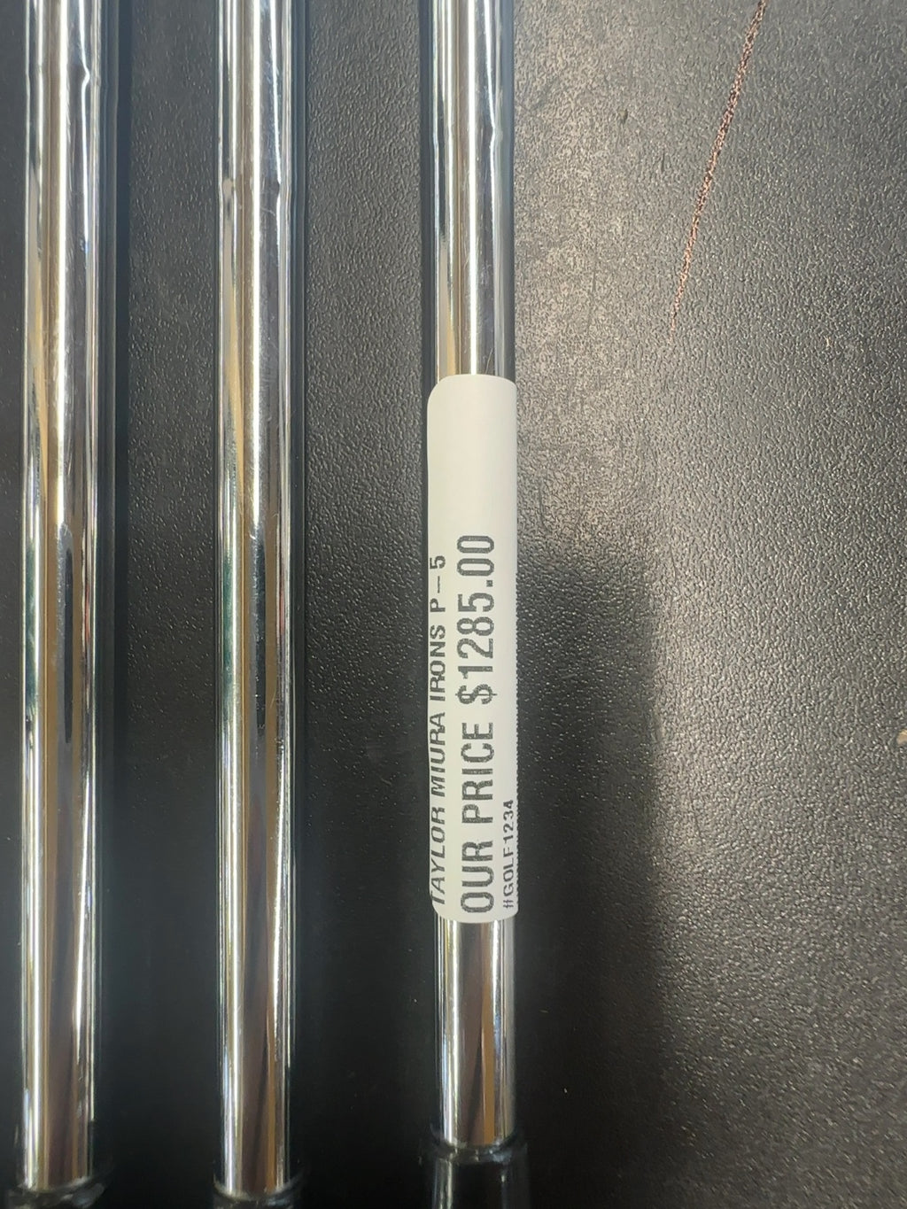 Miura CB-301 Forged Iron Set 5-PW with KBS Tour Steel Shafts
