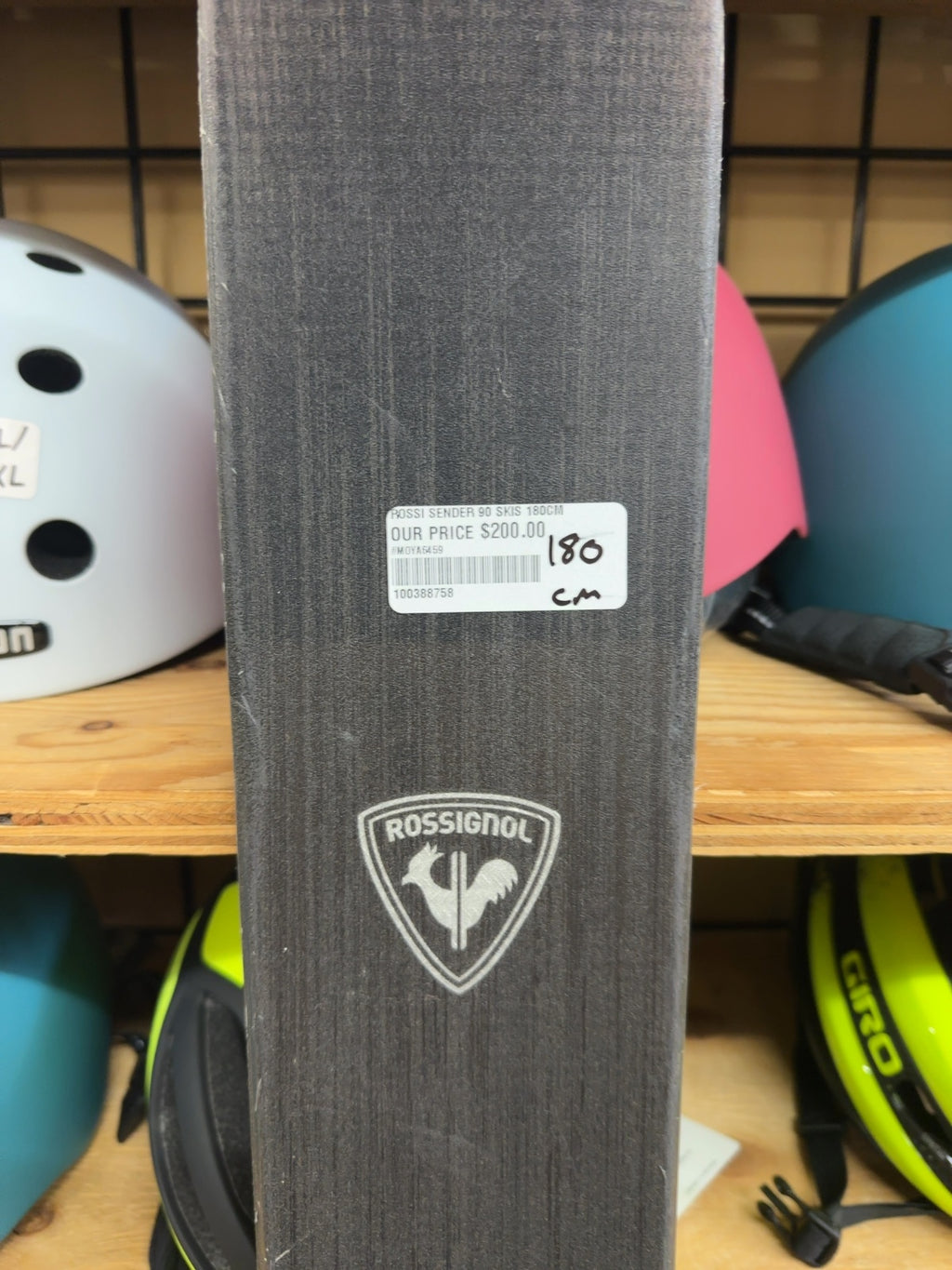 Rossignol Sender 90 Pro Downhill Skis With Look Bindings - 180 cm