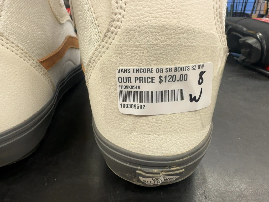 Vans Encore OG Snowboard Boots Women's Size 8