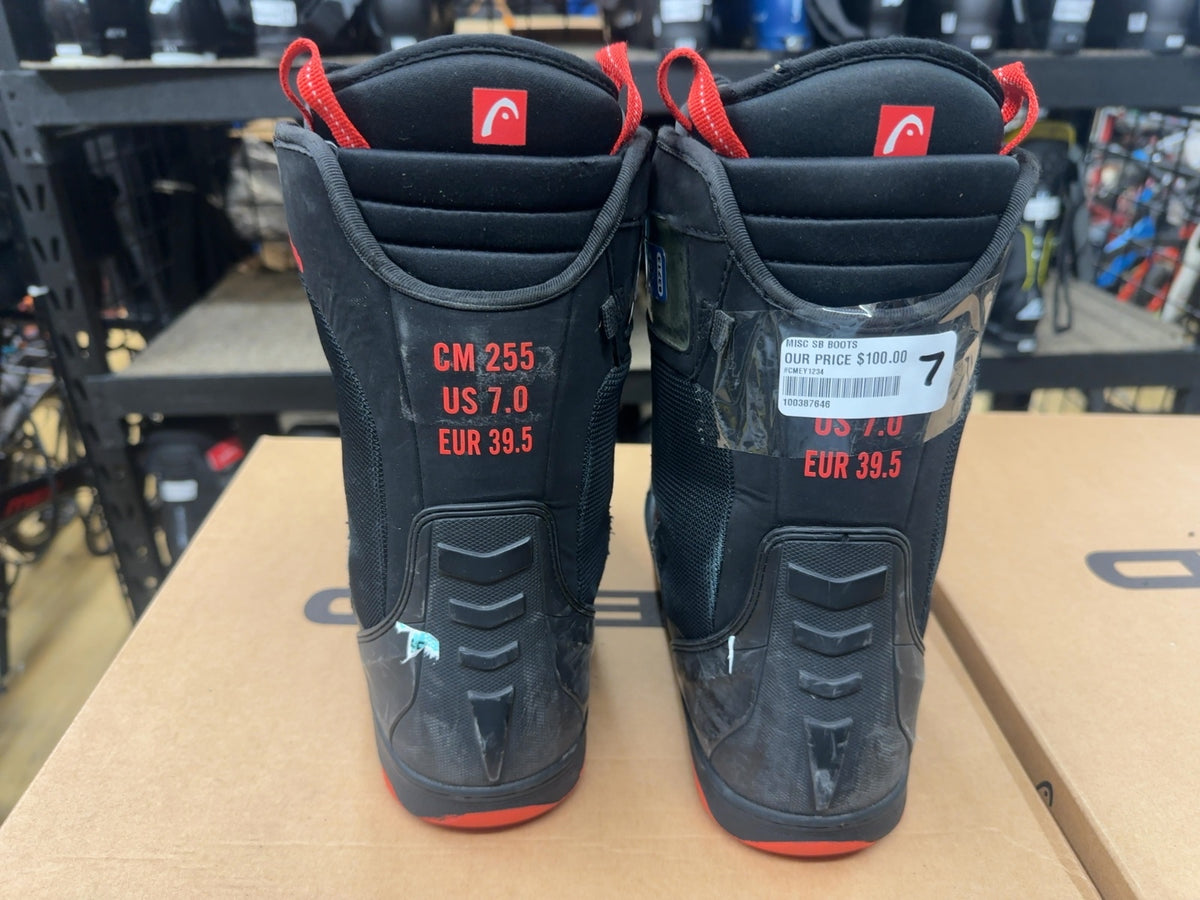 Head Six00 Boa Snowboard Boots - Size 7.0