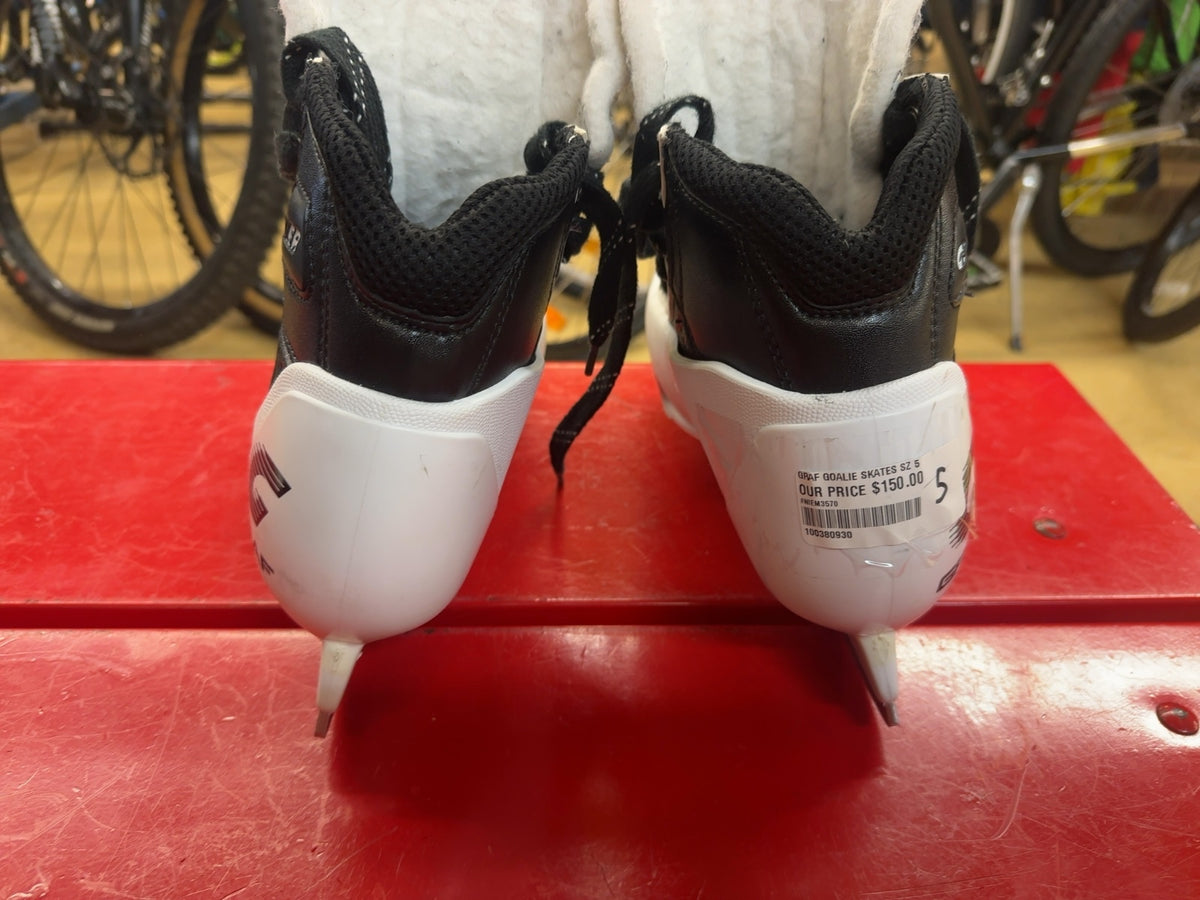 Graf Goaler Hockey Goalie Skates Size 5