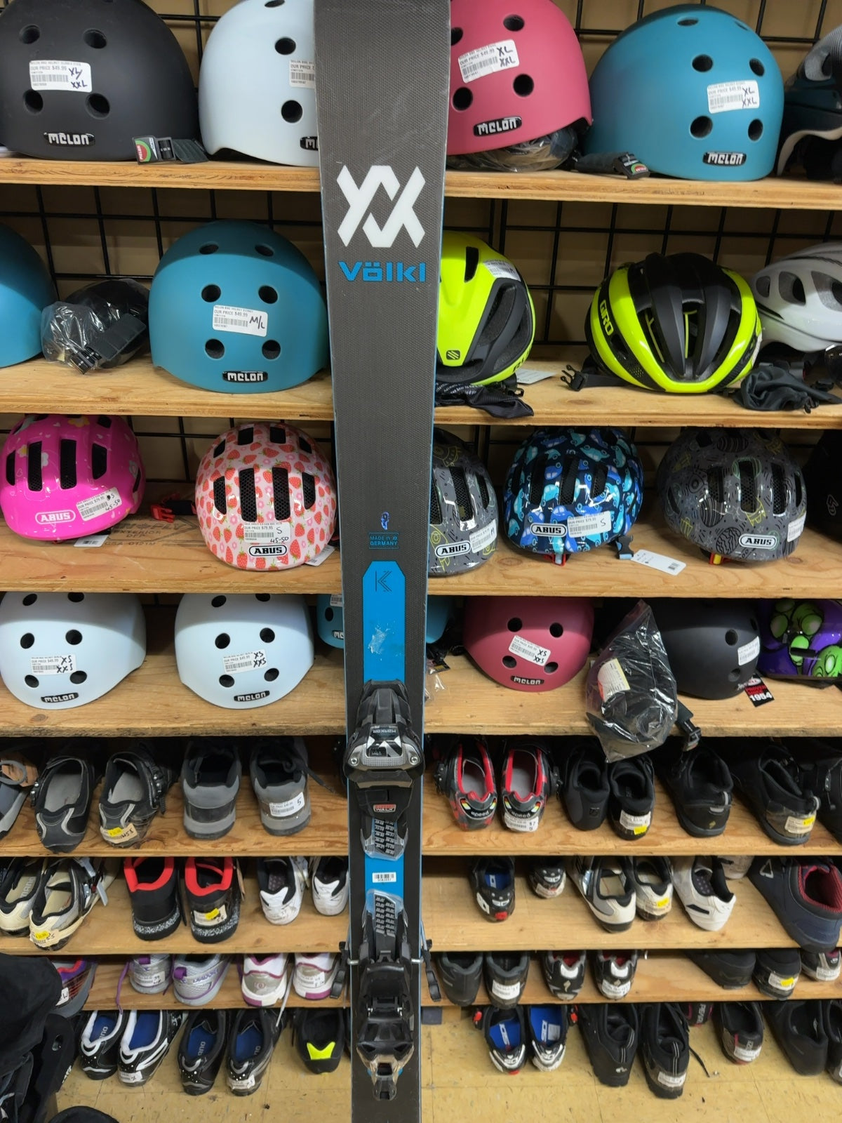 Völkl Kendo Downhill Skis with Marker Bindings - 177 cm