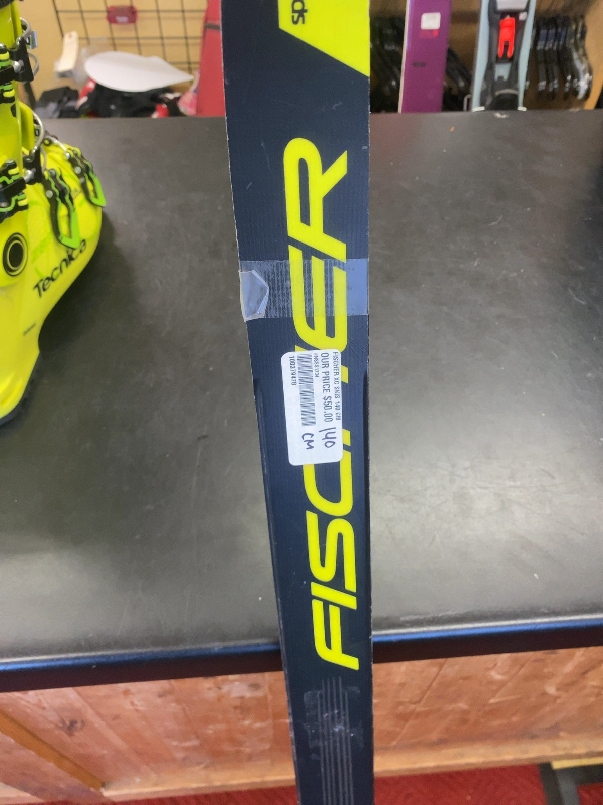 Fischer Sprint Crown Cross-Country Skis 140 cm with Bindings