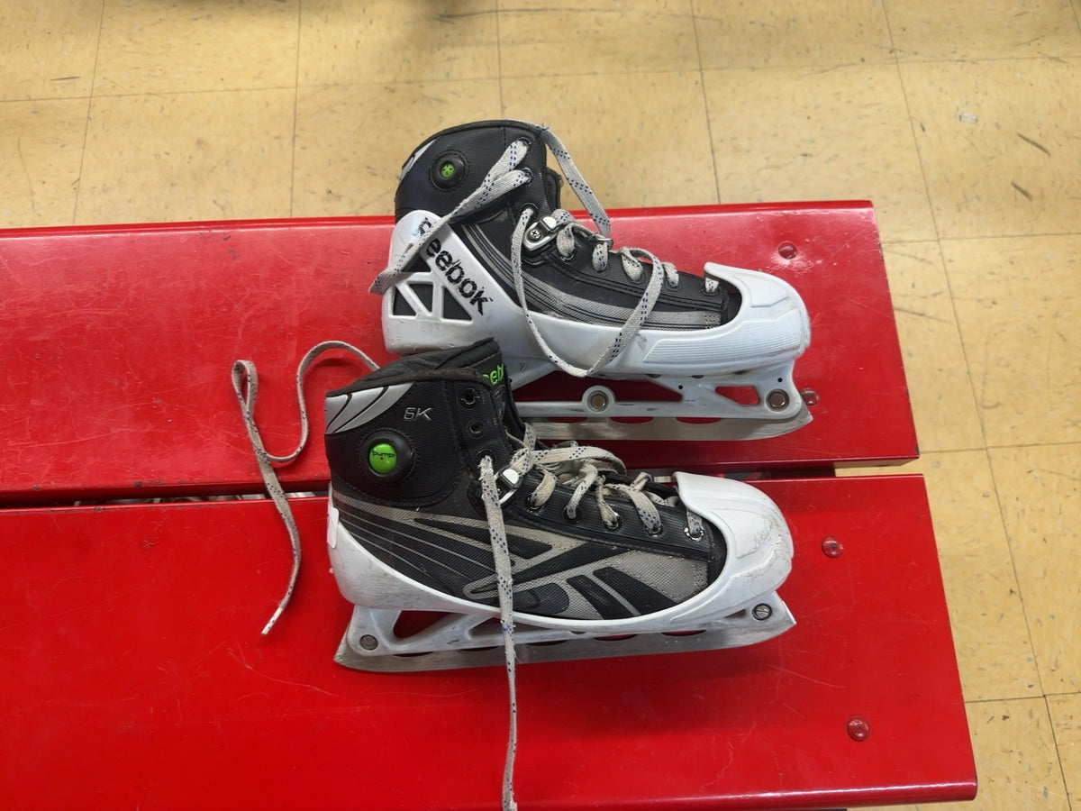 Reebok The Pump 5K Ice Hockey Goalie Skates Size 7