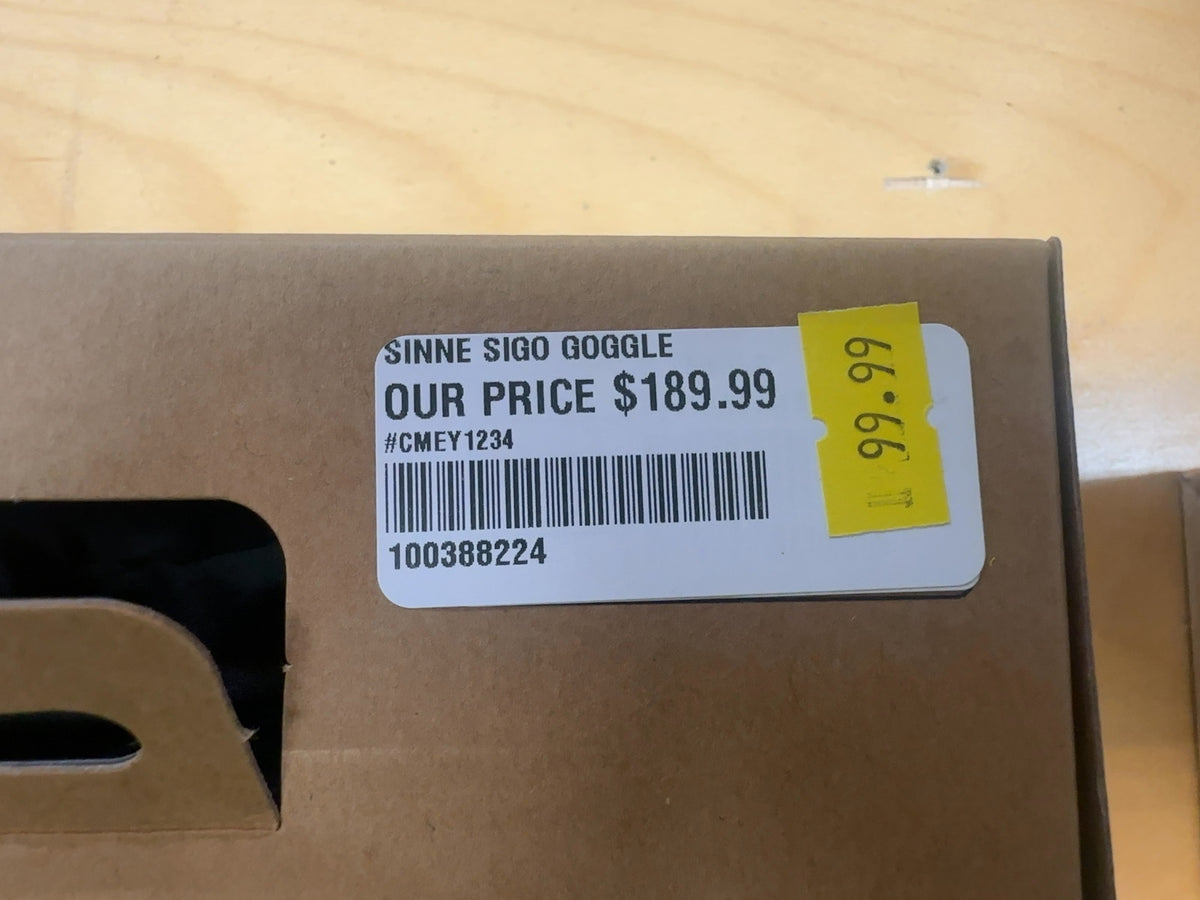 Sinner SIGO Magnetic Ski & Snowboard Goggles with Spare Lens