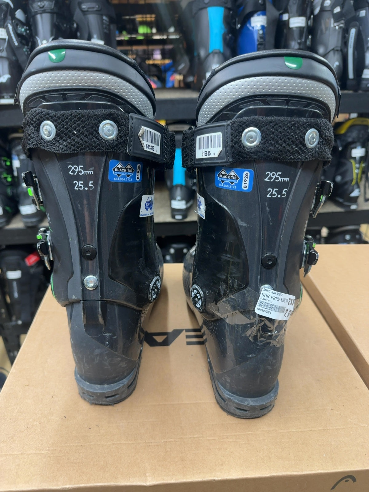 Tecnica Mach1 RT Downhill Ski Boots 25.5