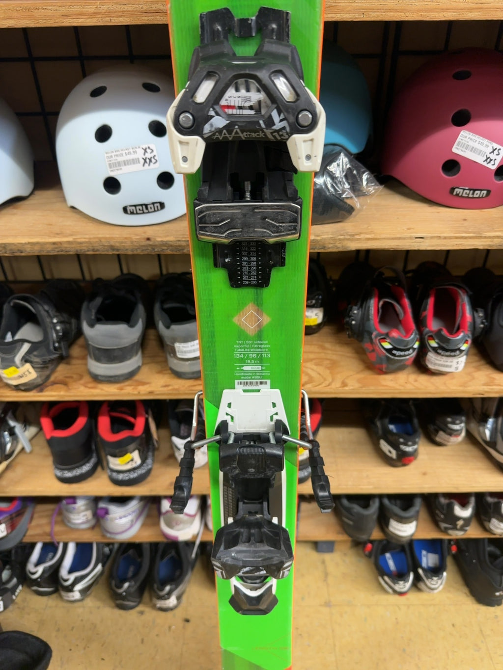 Elan Ripstick 96 Skis 188 cm with AAAttack 13 Bindings