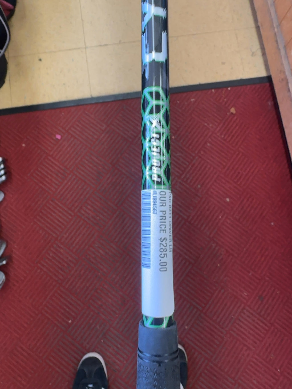 PXG 0311 Left Hand Driver with Project X Cypher Forty 5.0 Shaft 12 degree