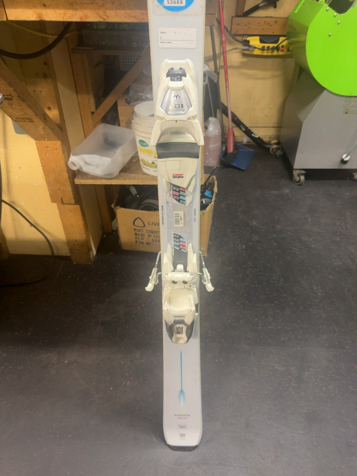 Blizzard Elevate 7.7 Women's Skis with Marker Bindings - 153 cm-freshly waxed and tuned