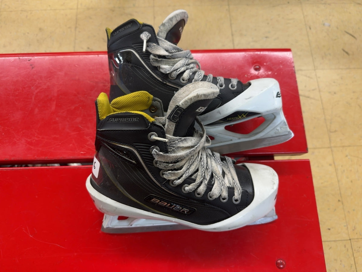 Bauer Supreme Goalie Ice Skates Size 6