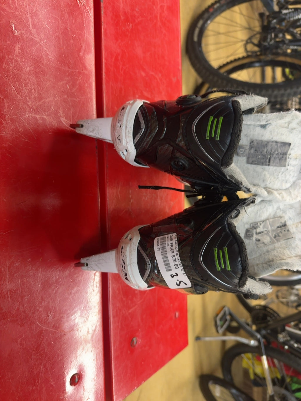 CCM Ribcor 44K Junior Goalie Skates Size 3.5