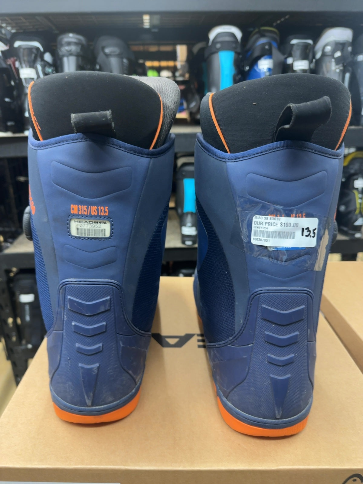 Head Six 50 BOA Snowboard Boots - Size 13.5